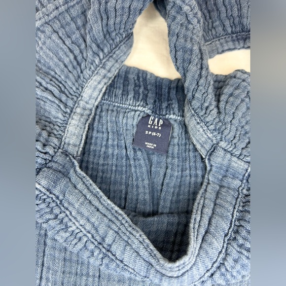 Gap Kids Crinkle Gauze Flutter Romper - Picture 9 of 10